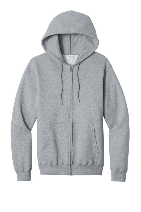 Port & Co® Core Fleece Full-Zip Hooded Sweatshirt
