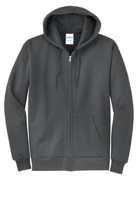 Port & Co® Core Fleece Full-Zip Hooded Sweatshirt