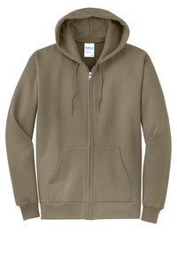 Port & Co® Core Fleece Full-Zip Hooded Sweatshirt