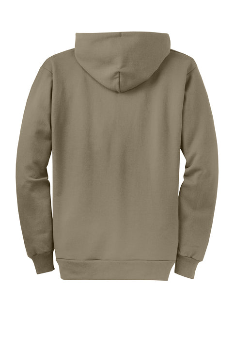 Port & Co® Core Fleece Full-Zip Hooded Sweatshirt