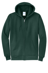 Port & Co® Core Fleece Full-Zip Hooded Sweatshirt