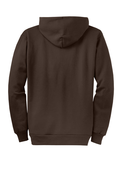 Port & Co® Core Fleece Full-Zip Hooded Sweatshirt
