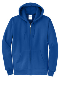 Port & Co® Core Fleece Full-Zip Hooded Sweatshirt