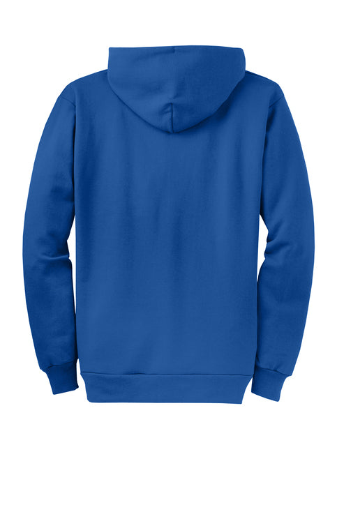 Port & Co® Core Fleece Full-Zip Hooded Sweatshirt