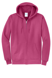 Port & Co® Core Fleece Full-Zip Hooded Sweatshirt